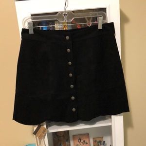 American Eagle suede skirt